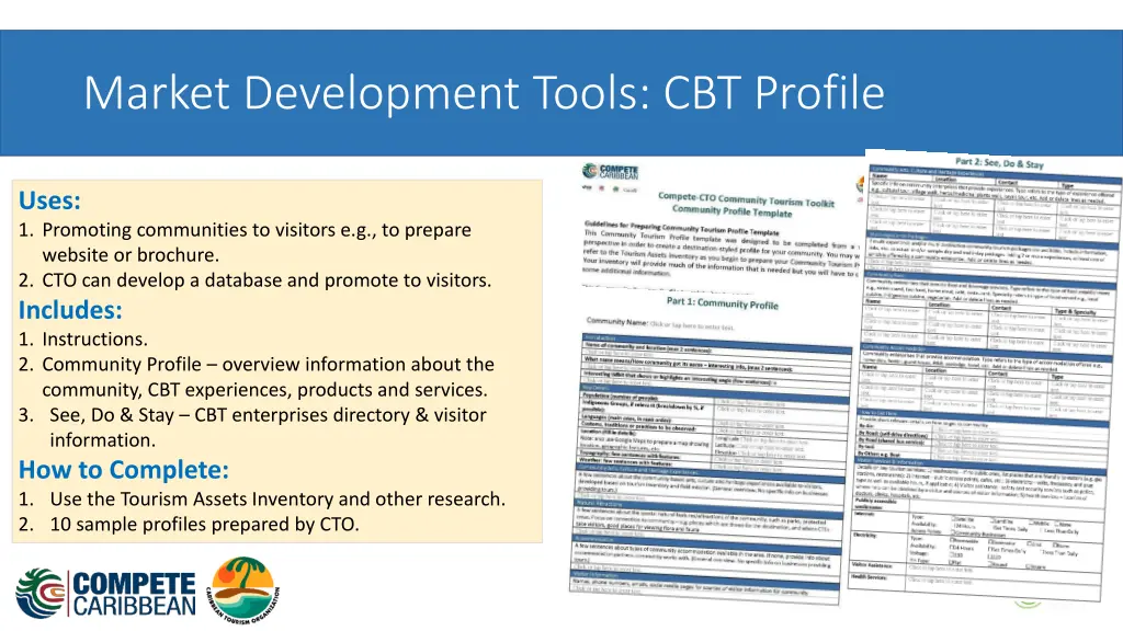 market development tools cbt profile 1