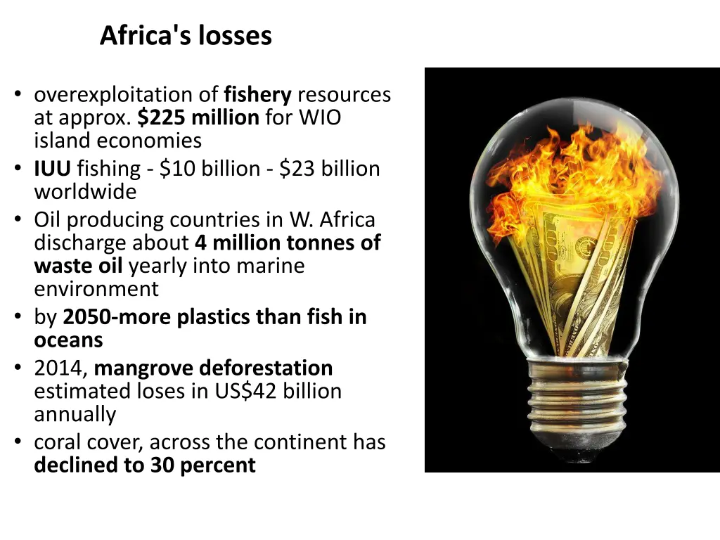 africa s losses