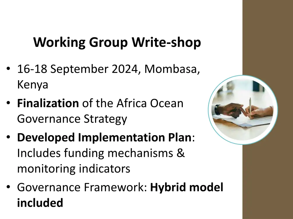 working group write shop