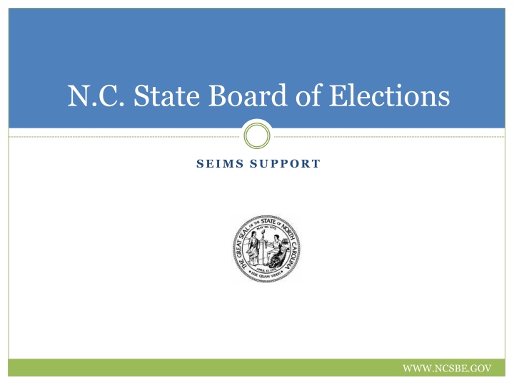 n c state board of elections