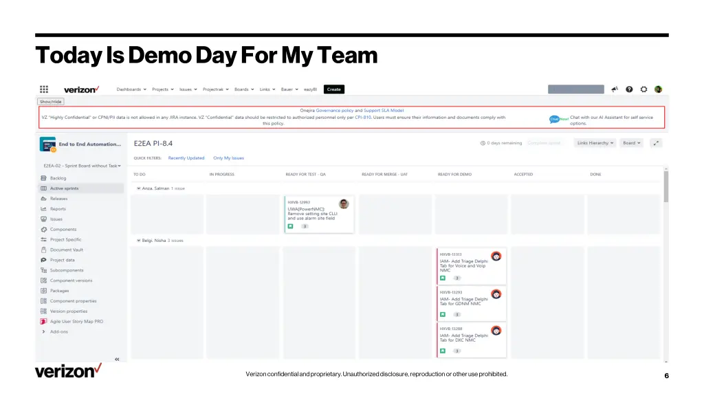 today is demo day for my team