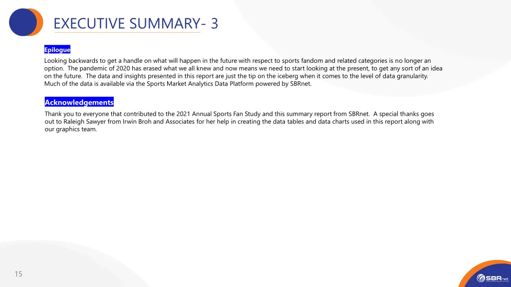 executive summary 3