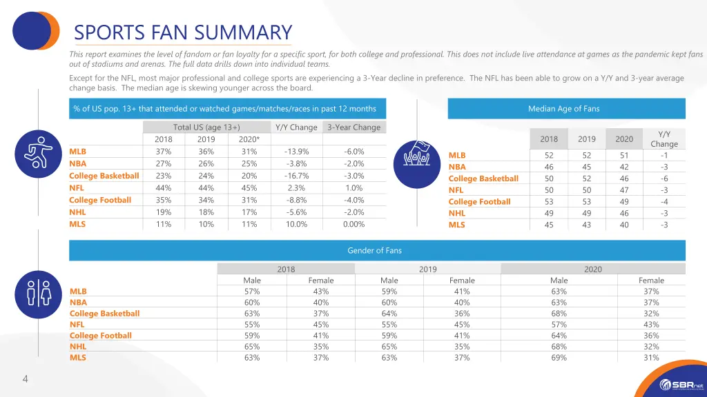 sports fan summary this report examines the level