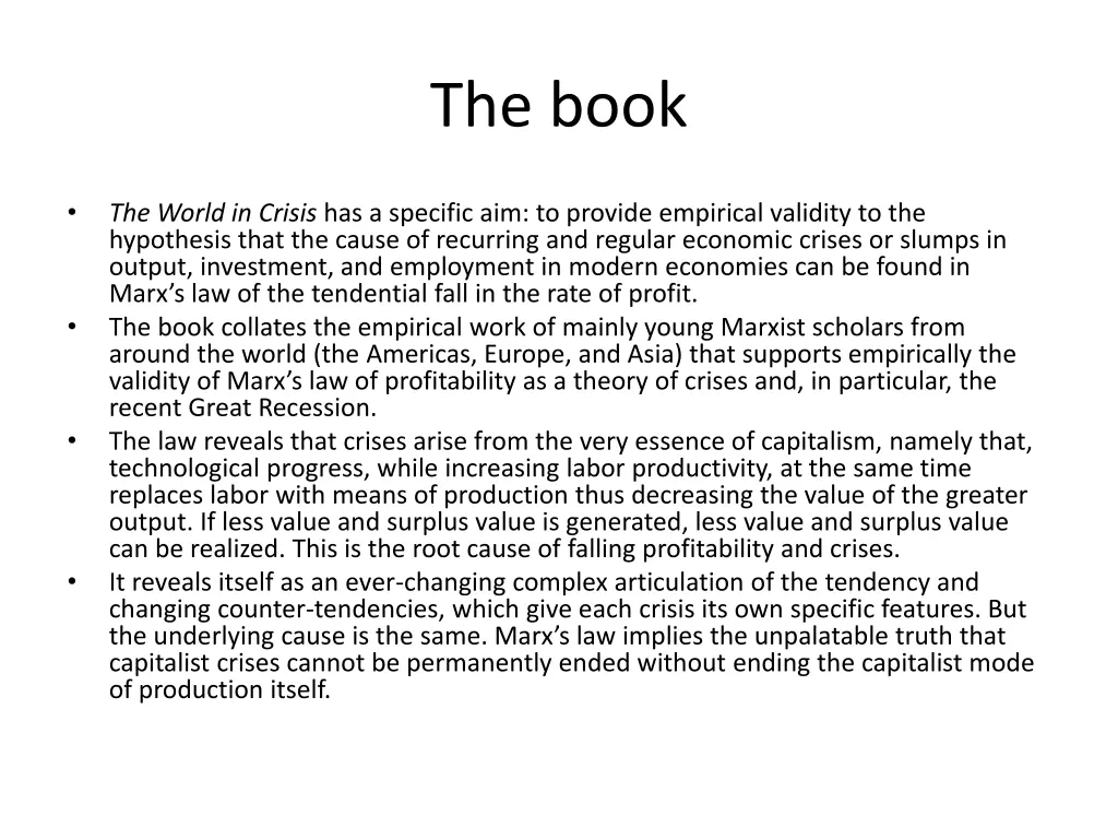 the book