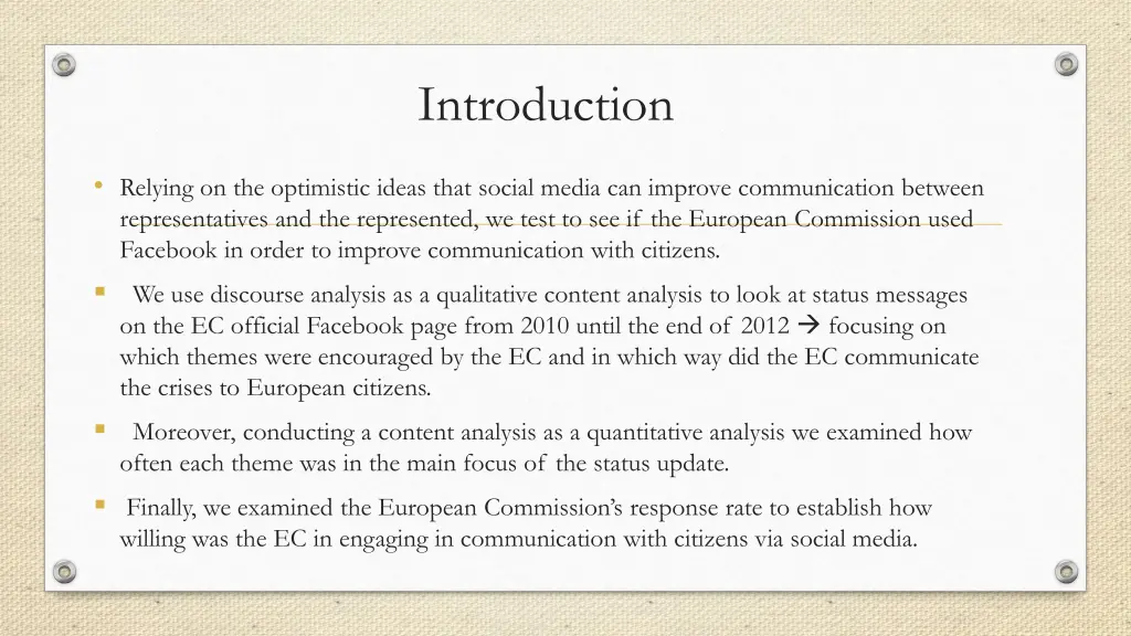 introduction