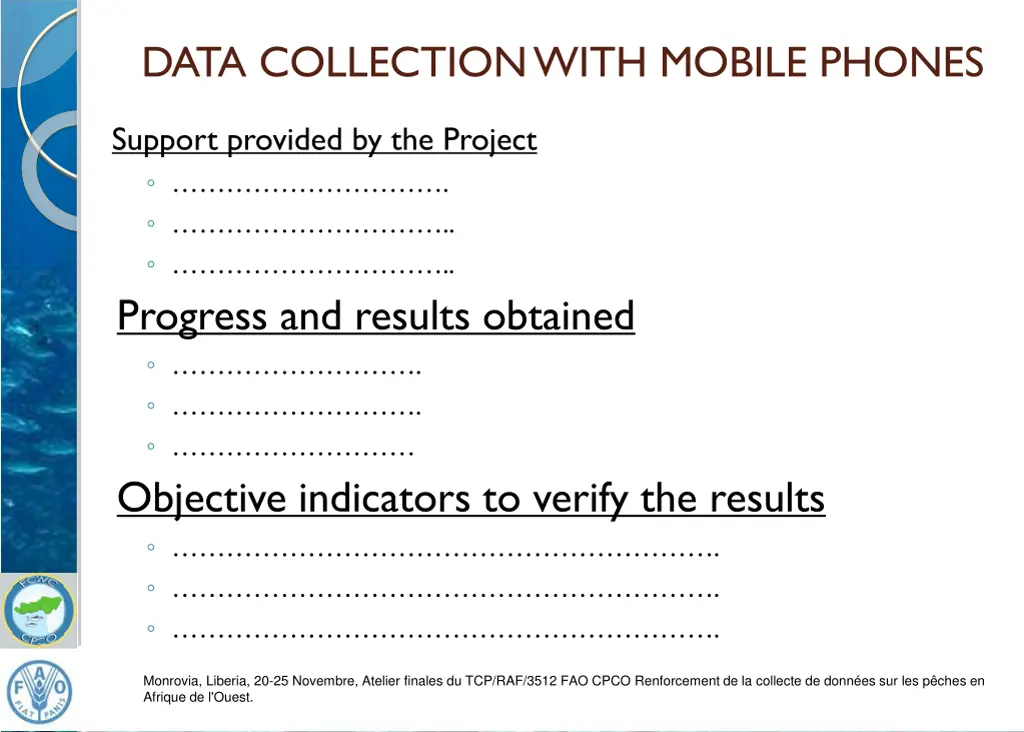 data collection with mobile phones