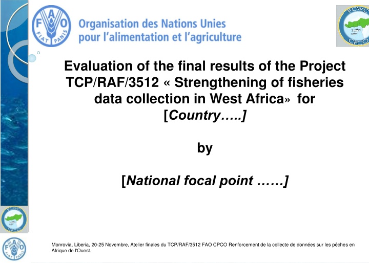 evaluation of the final results of the project