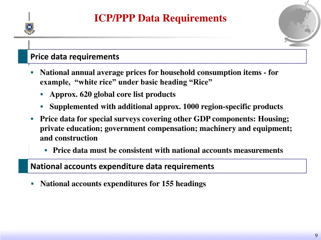 icp ppp data requirements