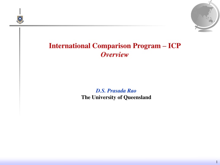 international comparison program icp overview