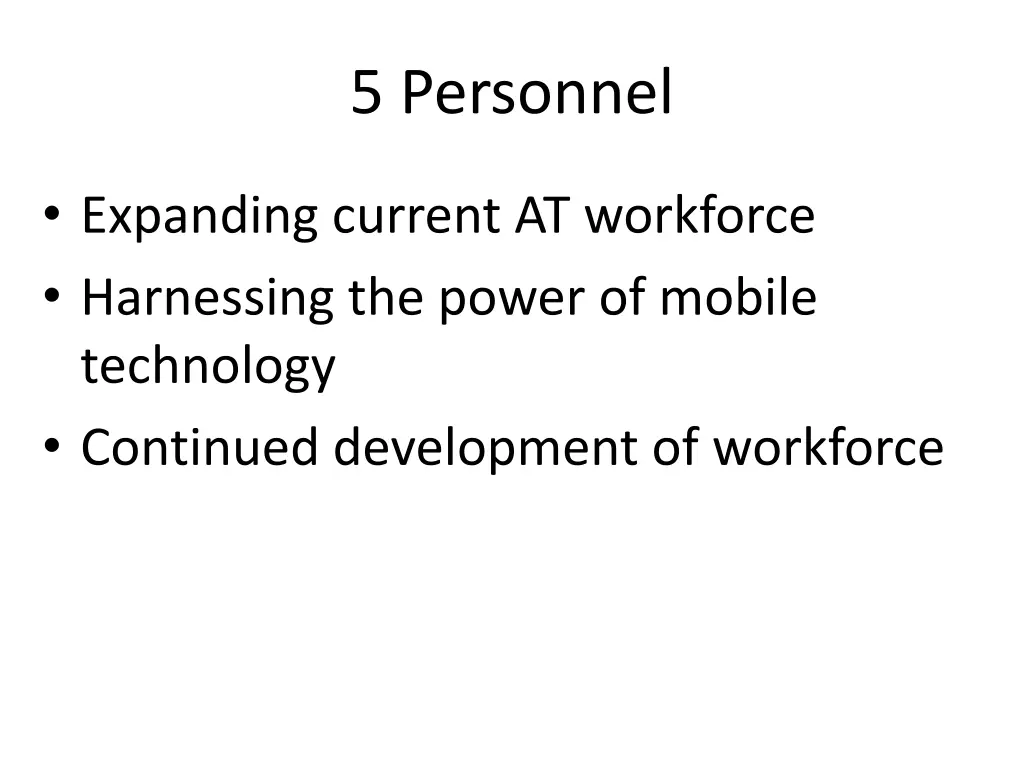 5 personnel 1