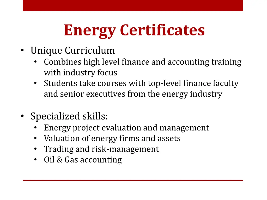 energy certificates