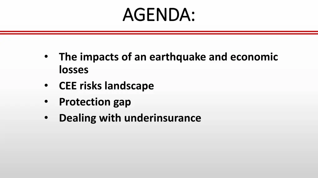 agenda agenda