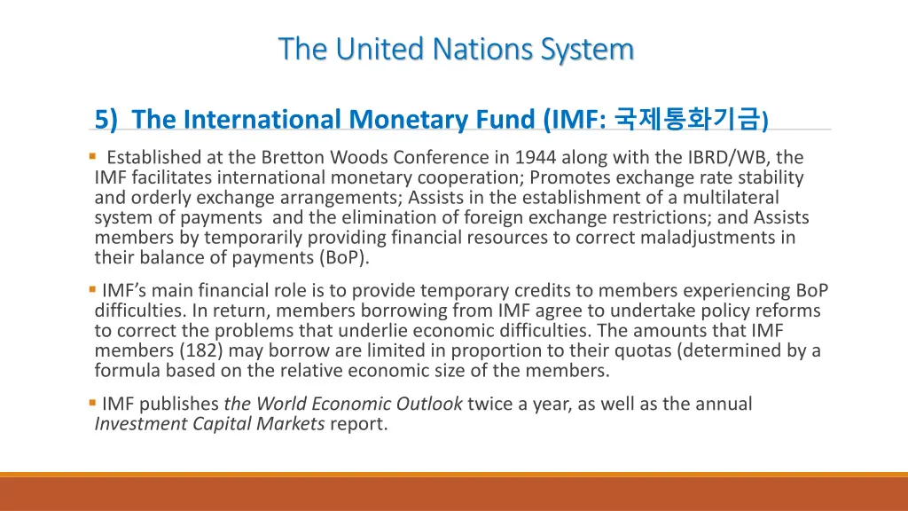the united nations system 13