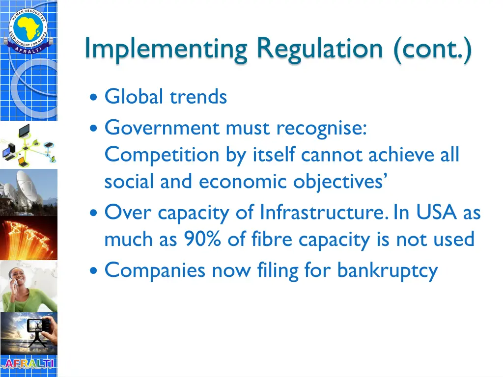 implementing regulation cont
