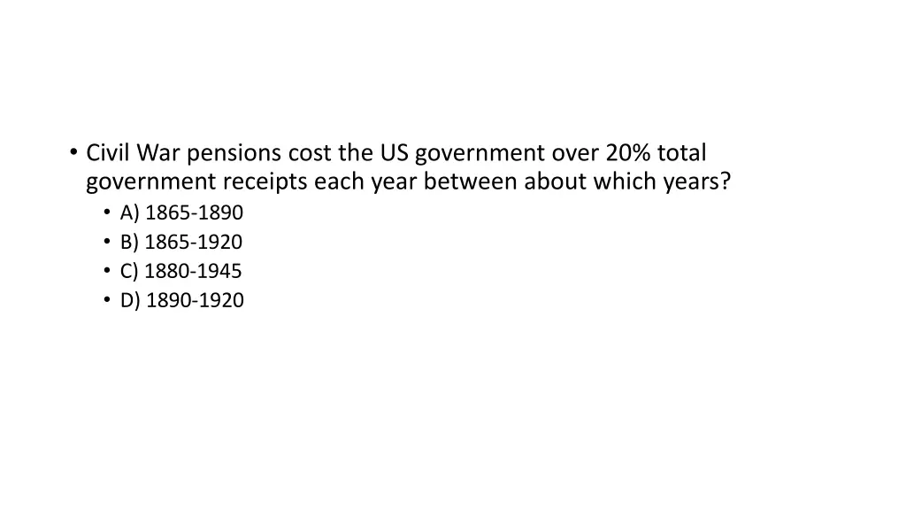 civil war pensions cost the us government over