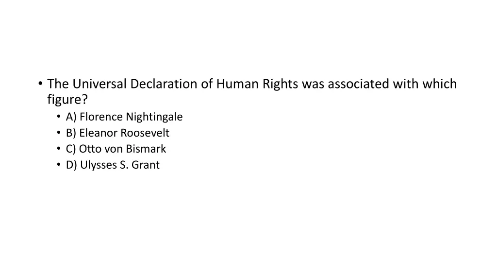 the universal declaration of human rights