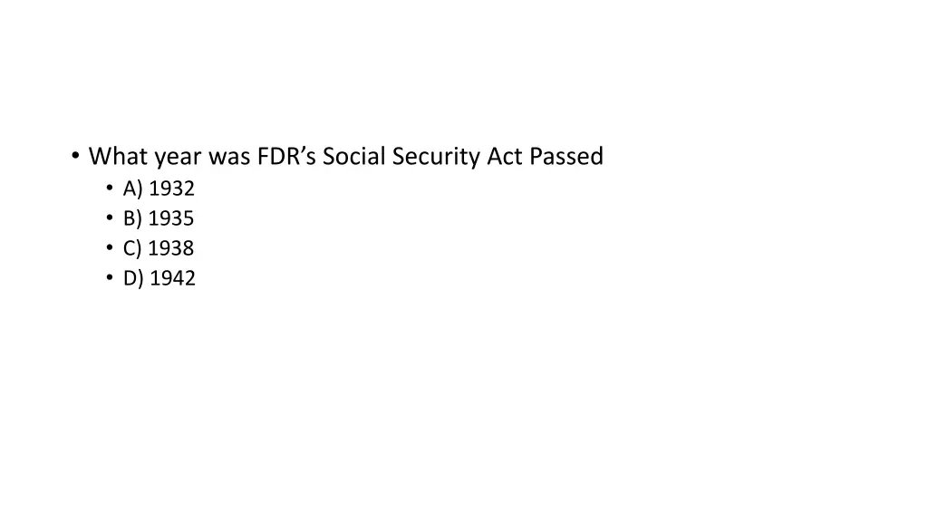 what year was fdr s social security act passed
