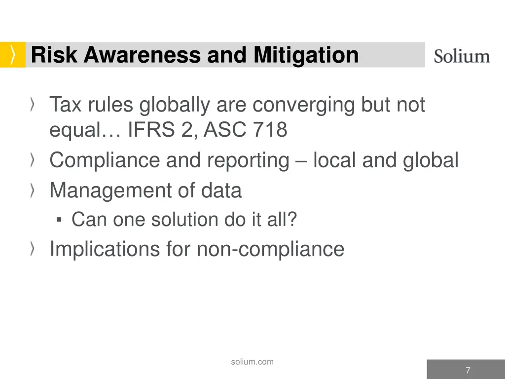 risk awareness and mitigation