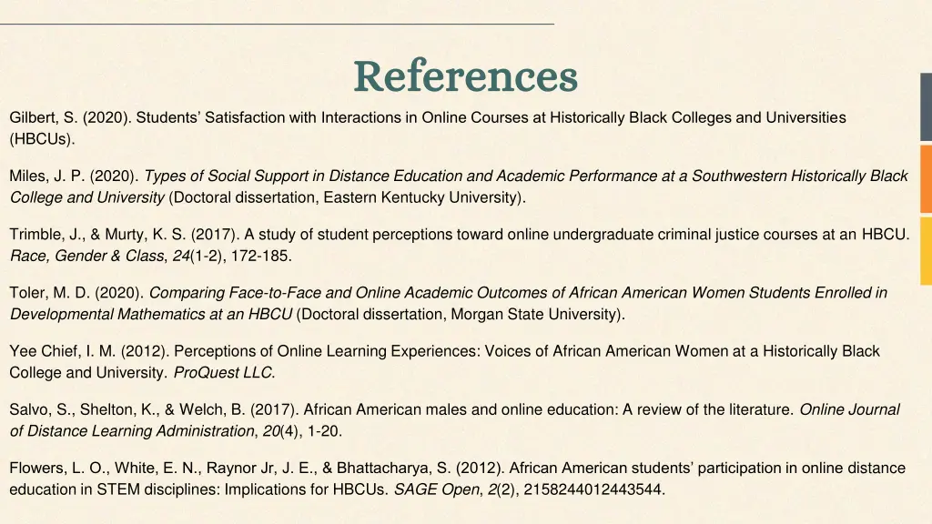 references references