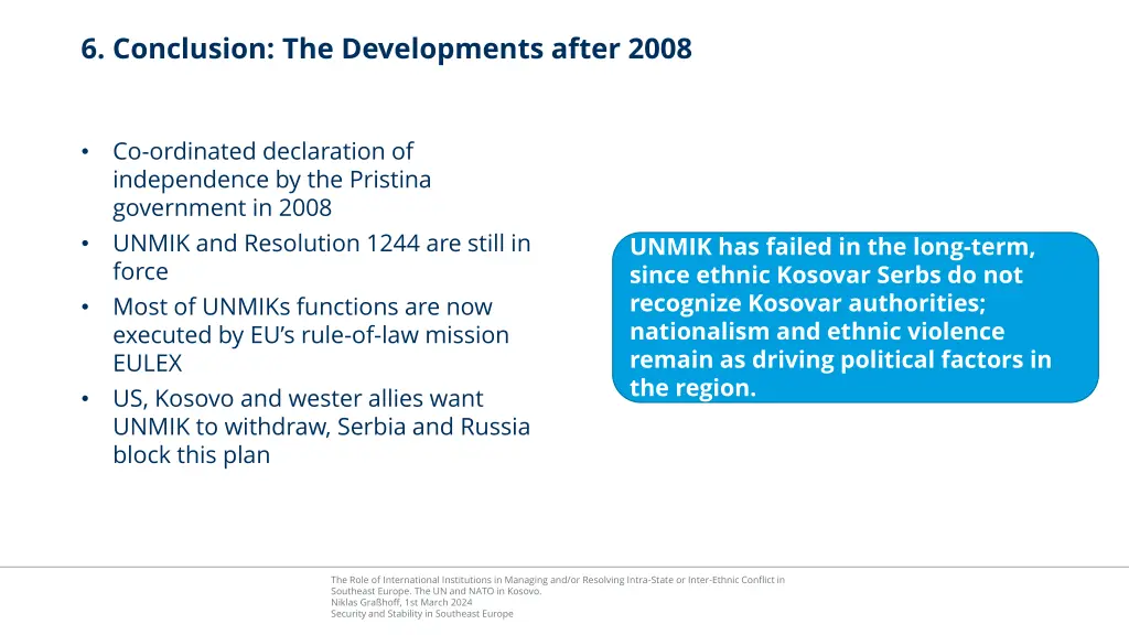 6 conclusion the developments after 2008