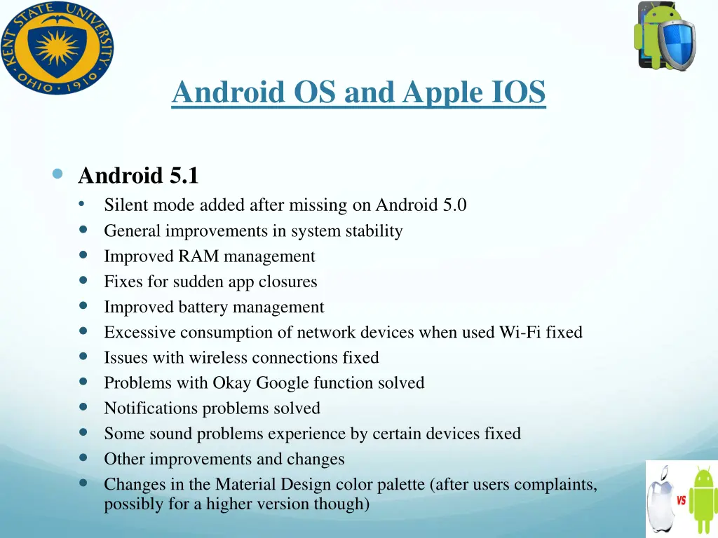 android os and apple ios