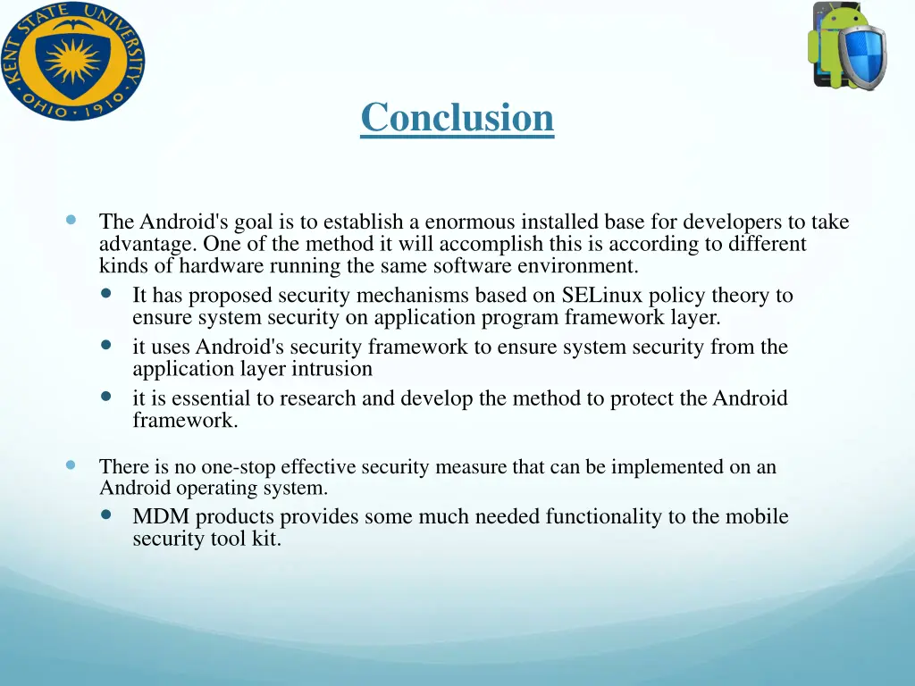 conclusion