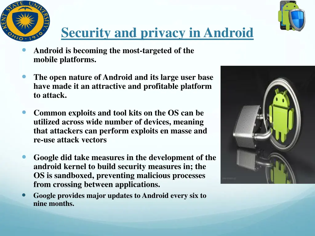 security and privacy in android 2