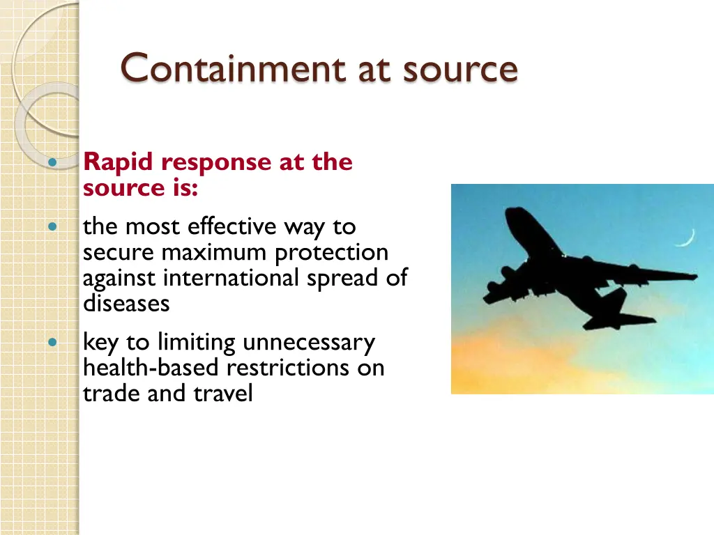 containment at source