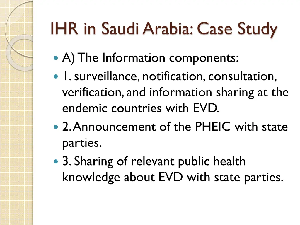 ihr in saudi arabia case study 3