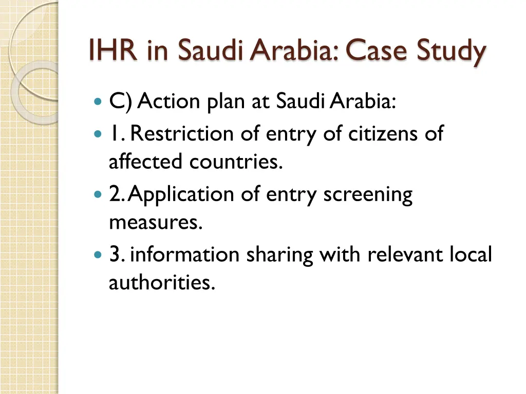 ihr in saudi arabia case study 5