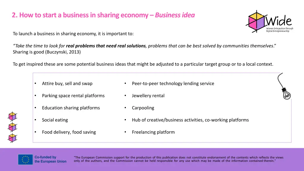 2 how to start a business in sharing economy