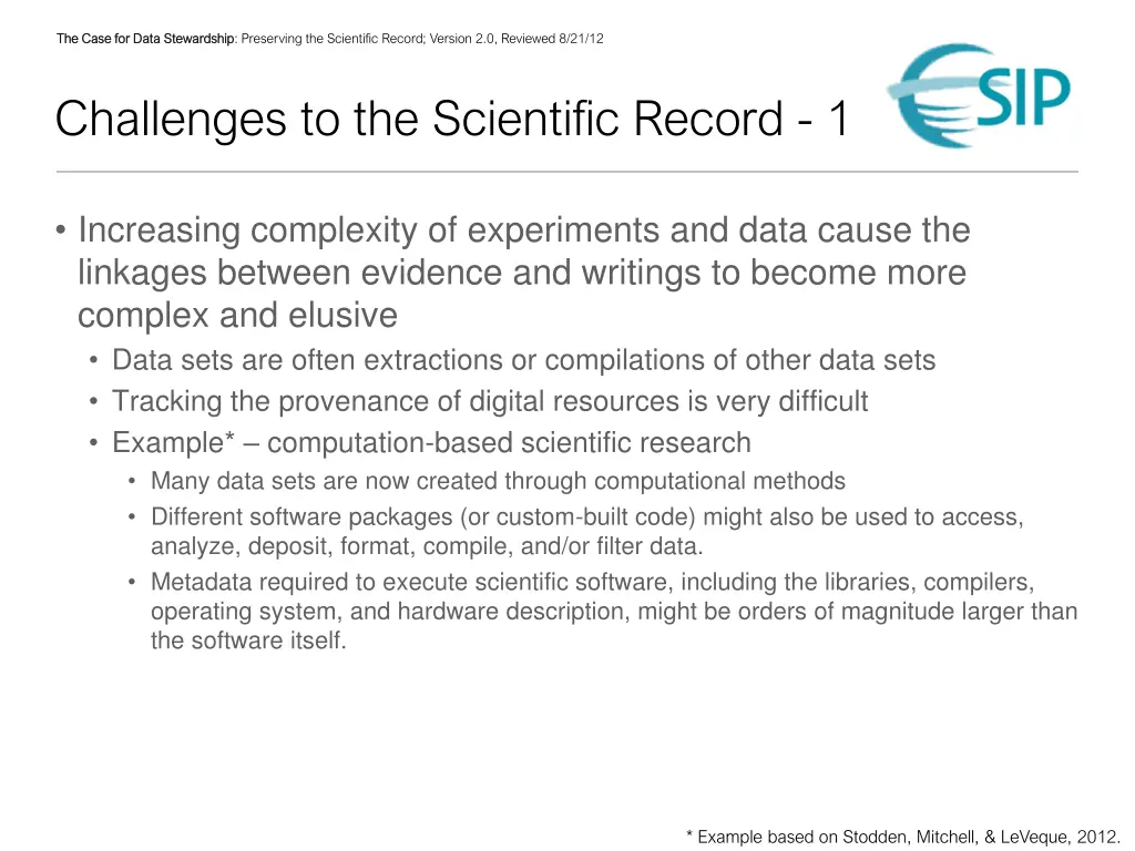the case for data stewardship the case for data 3