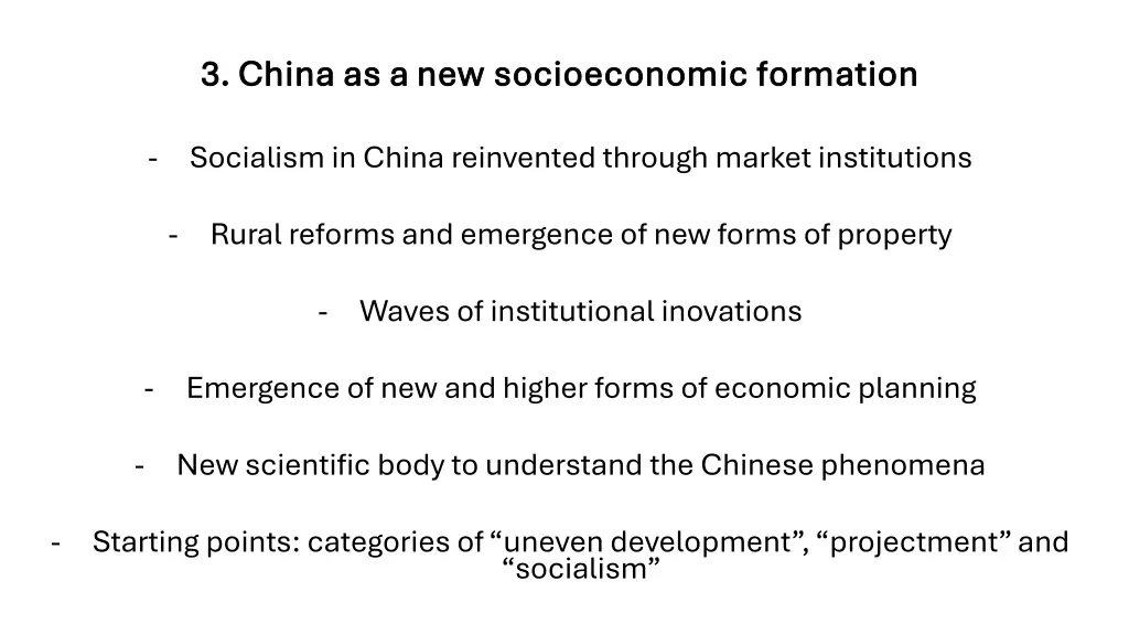 3 china as a new 3 china as a new socioeconomic