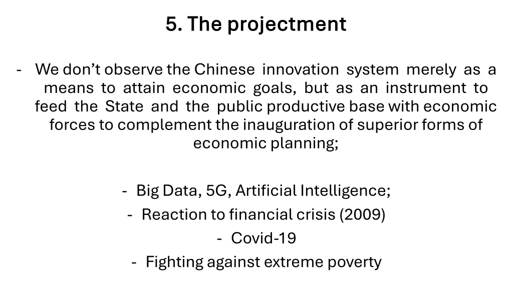 5 the 5 the projectment projectment 2
