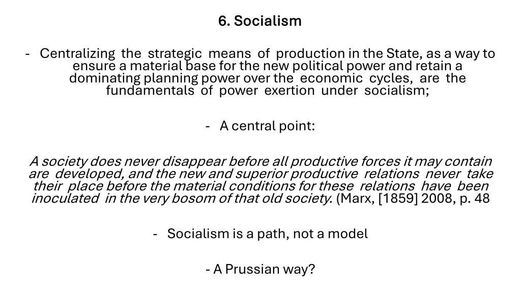 6 6 socialism socialism 2