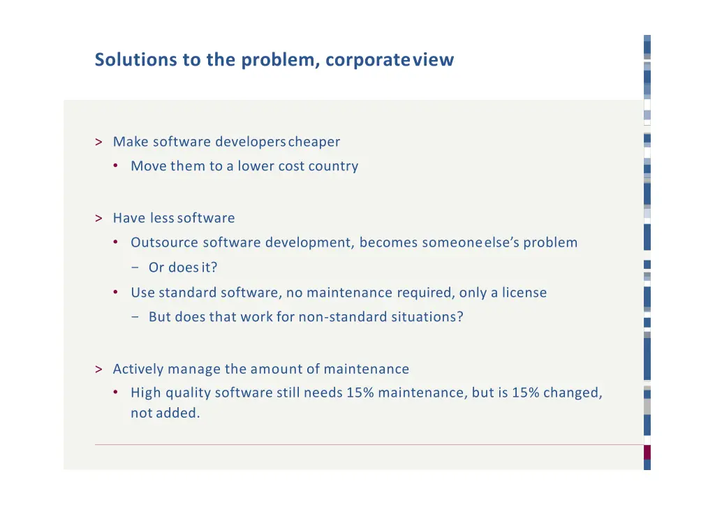 solutions to the problem corporateview
