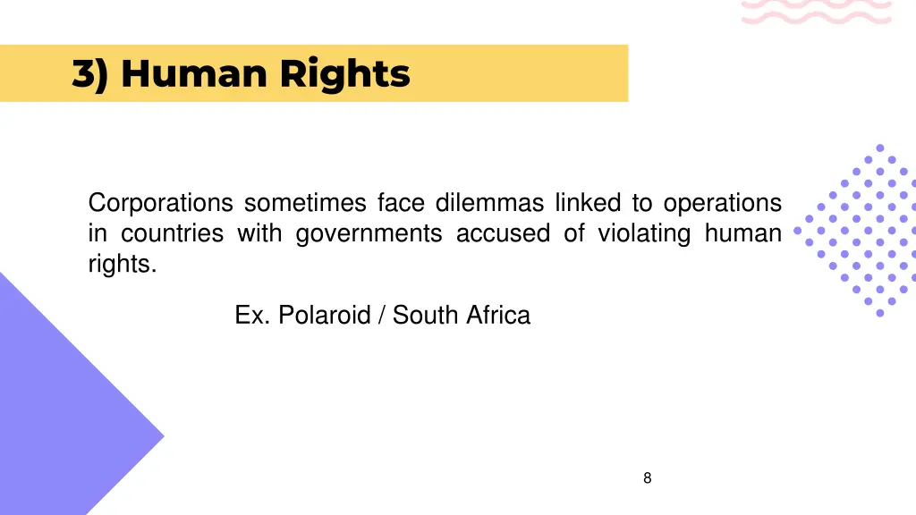 3 human rights