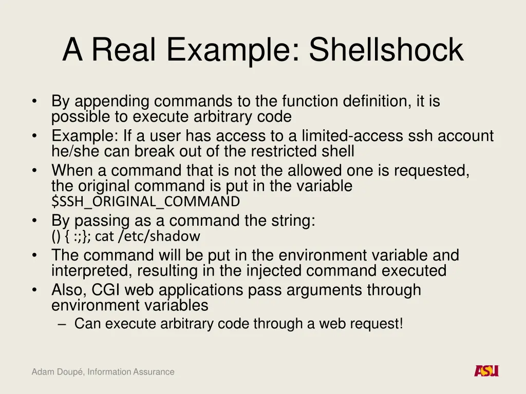 a real example shellshock 1