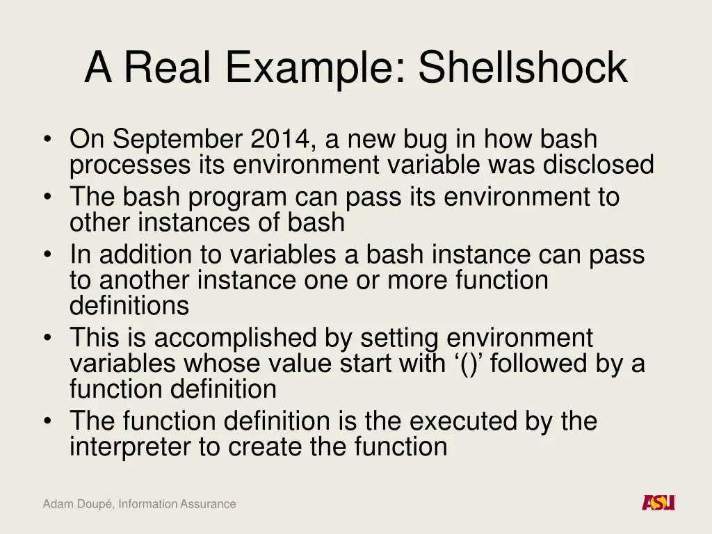 a real example shellshock