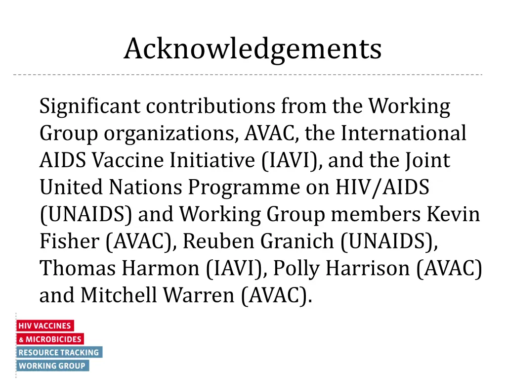 acknowledgements