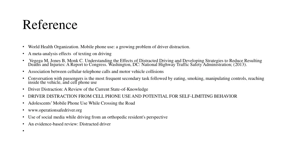 reference