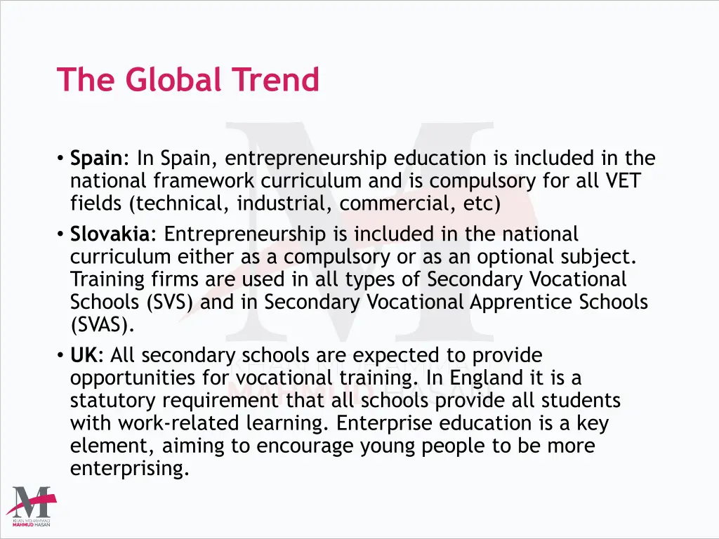 the global trend 5