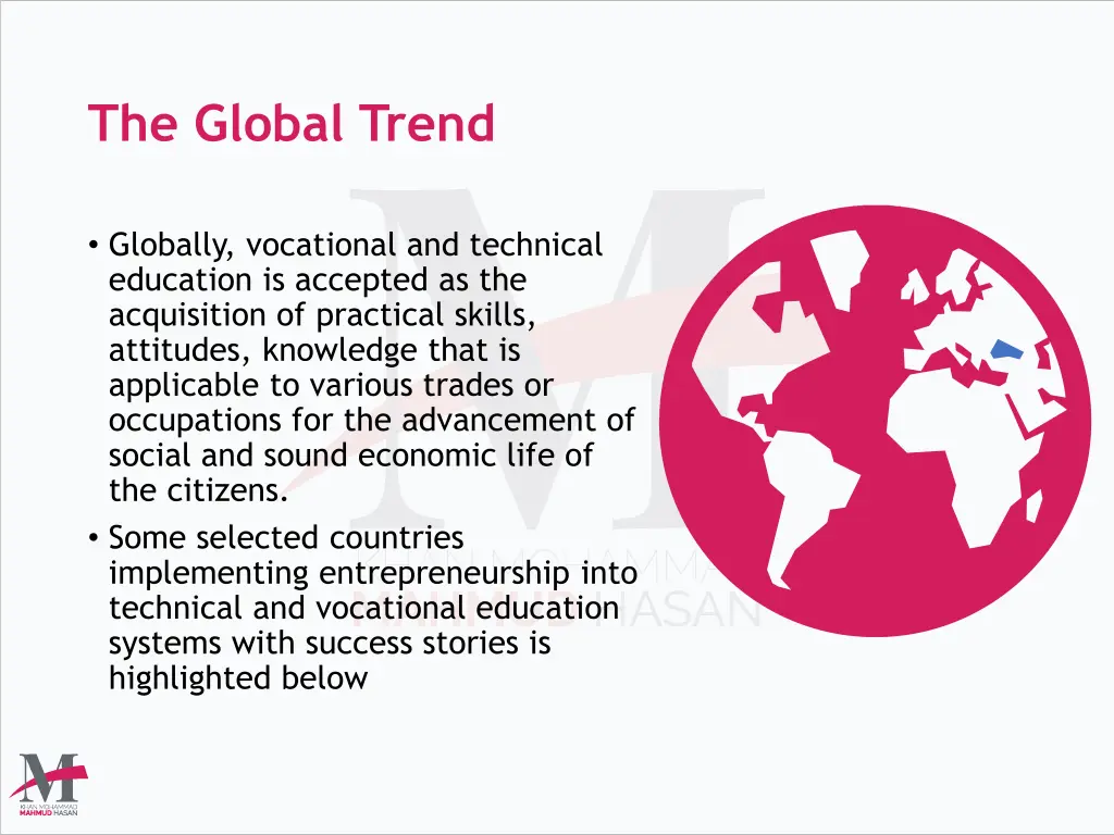the global trend