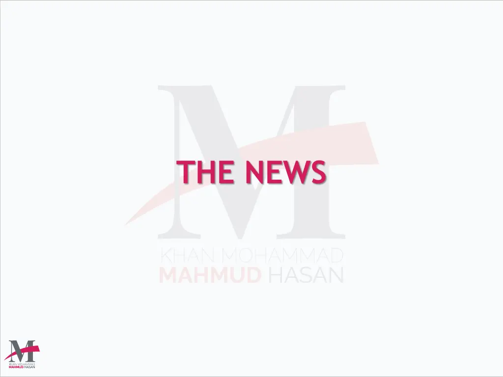 the news