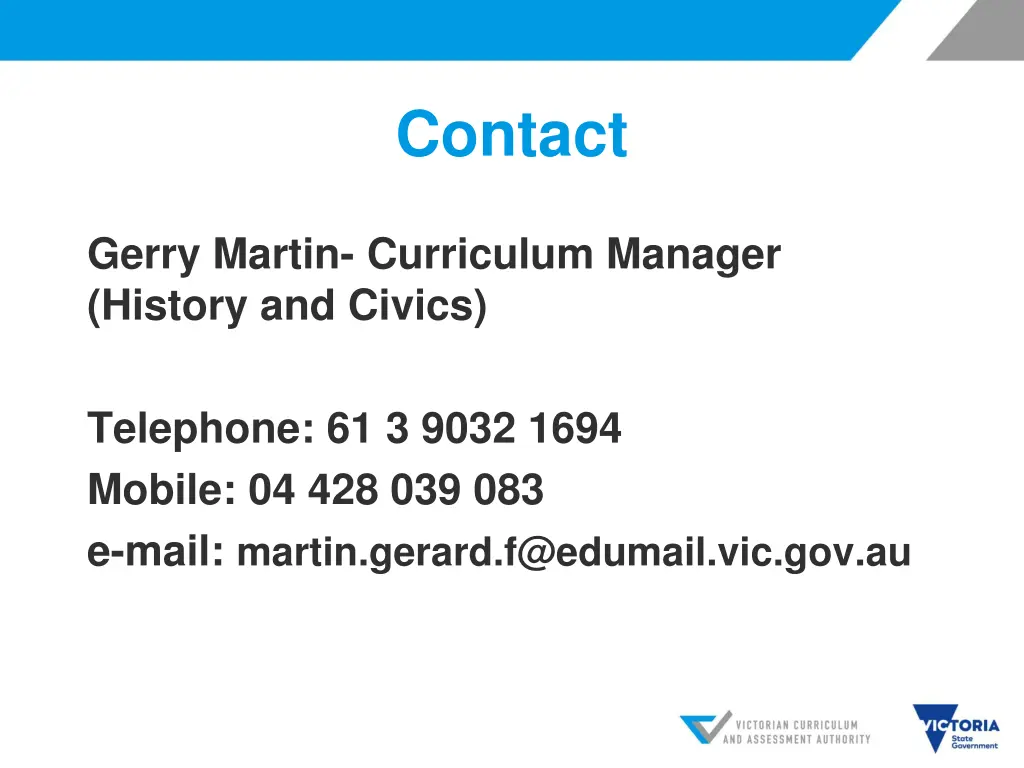 contact