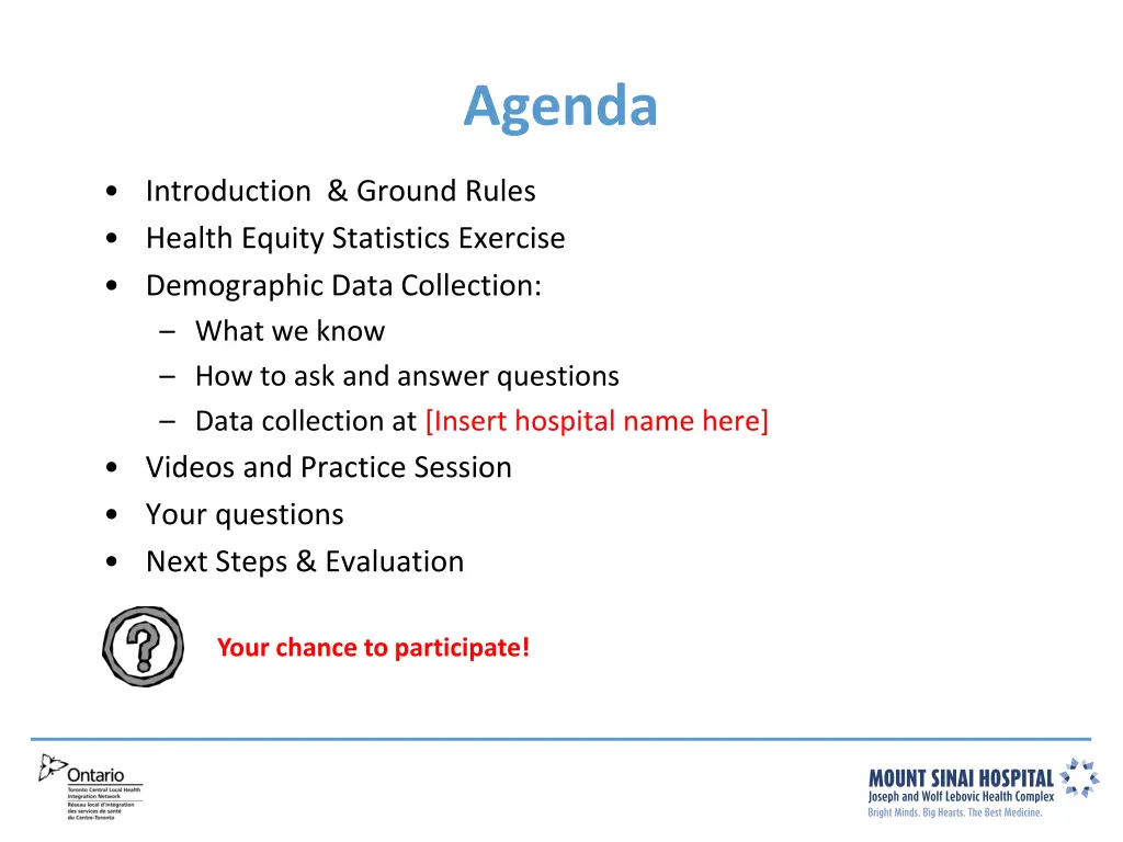 agenda