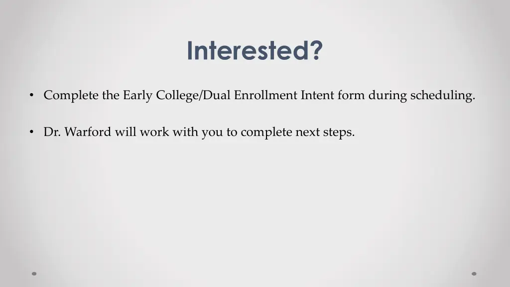 interested
