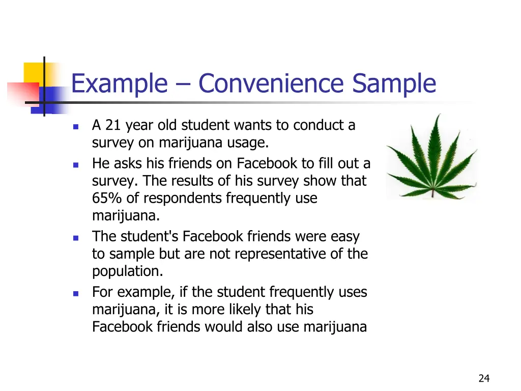 example convenience sample