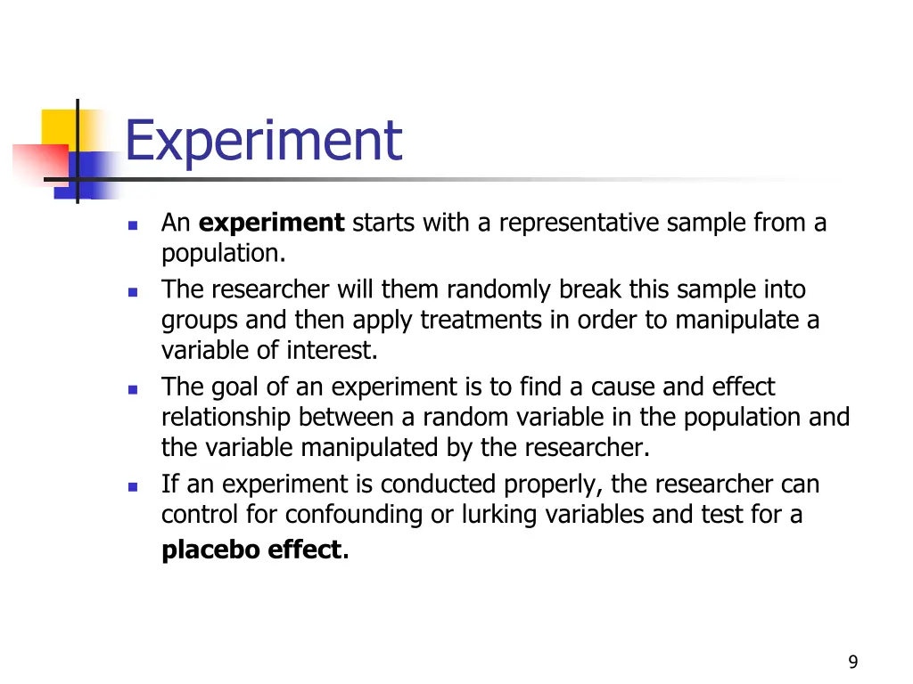 experiment
