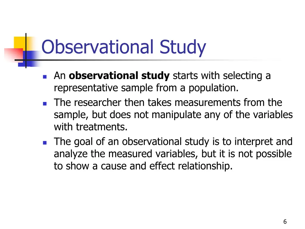 observational study